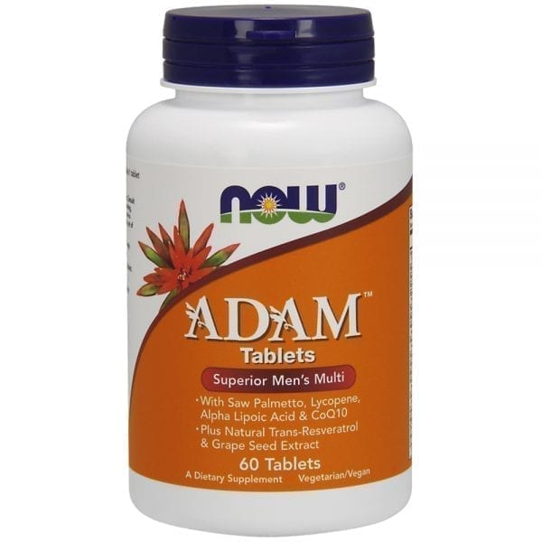 NOW ADAM Mens Vitamins 60 таблетки