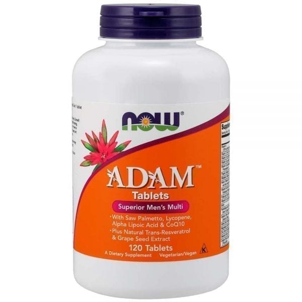 NOW ADAM Mens Vitamins 120 таблетки