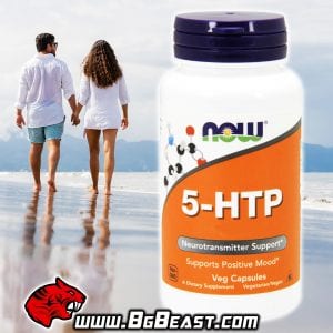 NOW 5-HTP 100 мг 60 капсули | BgBeast.com