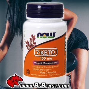 NOW 7-KETO 100 мг 60 капсули | BgBeast.com