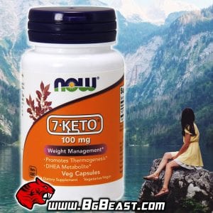 NOW 7-KETO 100 мг 60 капсули | BgBeast.com