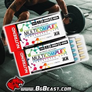 NUTREND Multicomplex Compressed 60 капсули | BgBeast.com