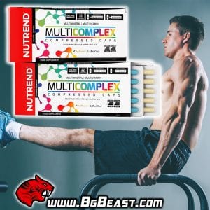 NUTREND Multicomplex Compressed 60 капсули | BgBeast.com
