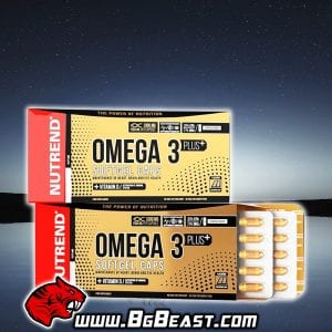 NUTREND Omega 3 Plus Compressed 120 капсули | BgBeast.com