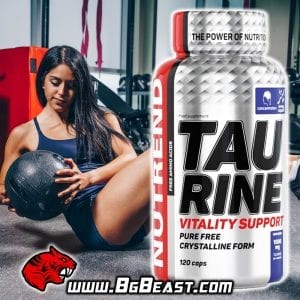 NUTREND Taurine 120 капсули | BgBeast.com