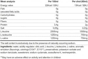 NUTREND BCAA Liquid Shot 20 x 60 мл | BgBeast.com