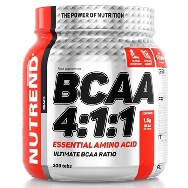 Цена за бцаа NUTREND BCAA 4:1:1 300 таблетки