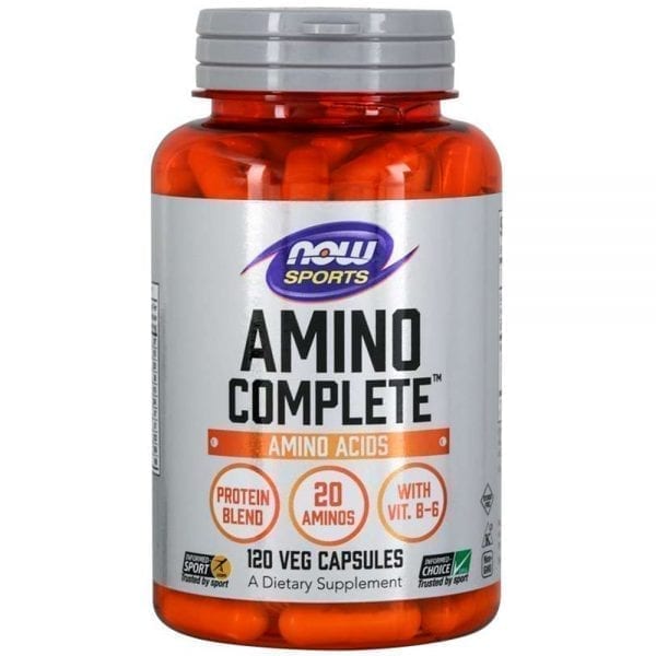 NOW Amino Complete 120 капсули