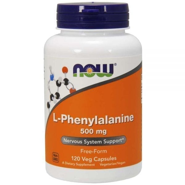 NOW L-Phenylalanine 120 капсули