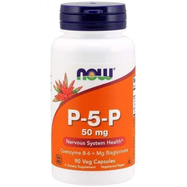 NOW P-5-P (Vitamin B-6) 50 мг 90 капсули
