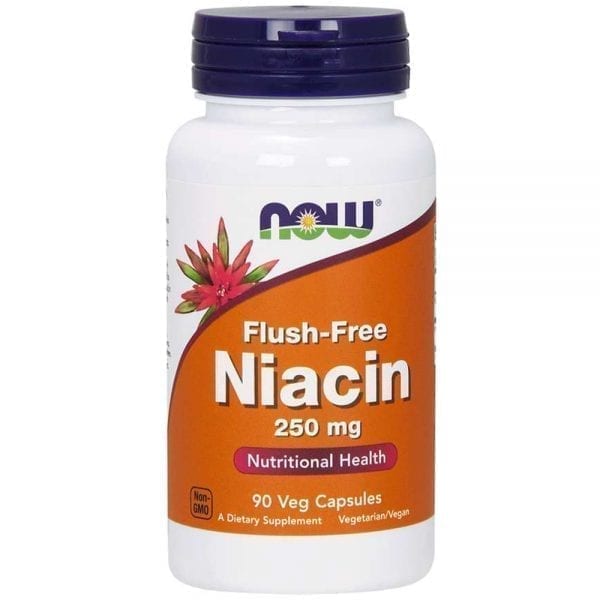 NOW Vitamin B-3 Niacin 90 капсули