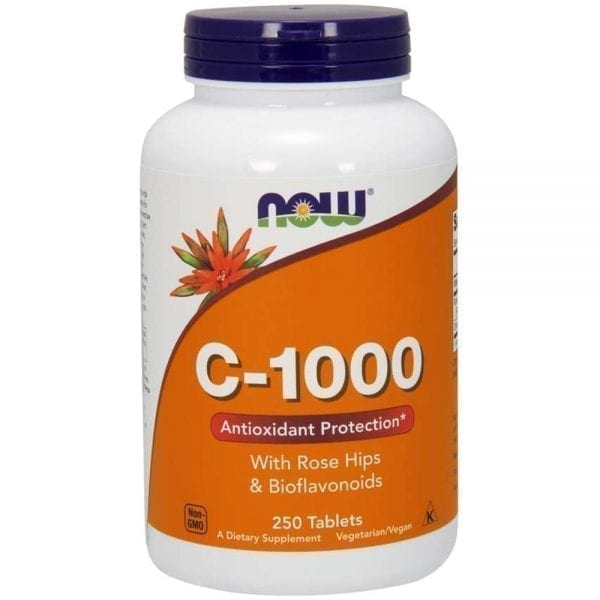 NOW Vitamin C 1000 мг 250 таблетки