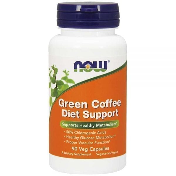 NOW Green Coffee Diet Support 90 капсули