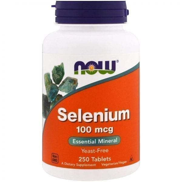 NOW Selenium 100 мкг 250 таблетки