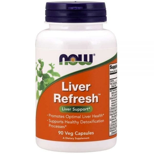 NOW Liver Refresh 90 капсули