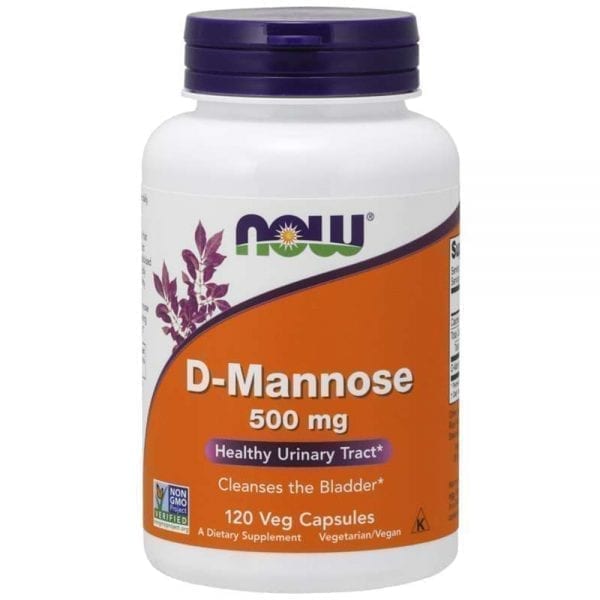 NOW D-Mannose 120 капсули