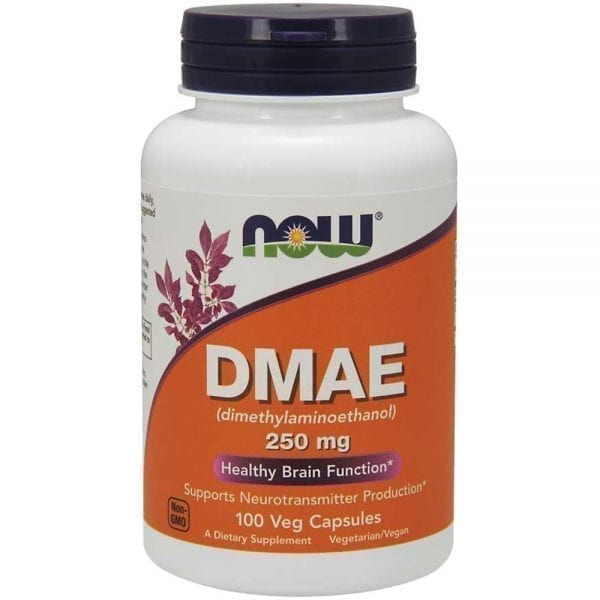 NOW DMAE 250 мг 100 капсули