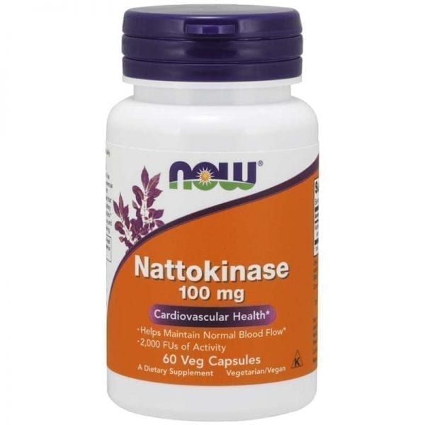 NOW Nattokinase 100 мг 60 капсули