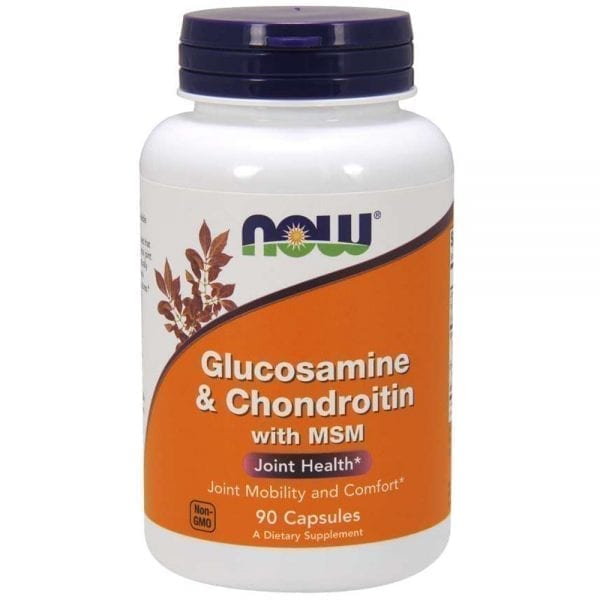 NOW Glucosamine Chondroitin plus MSM 90 капсули