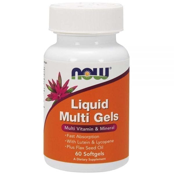 NOW Liquid Multi Gels 60 дражета