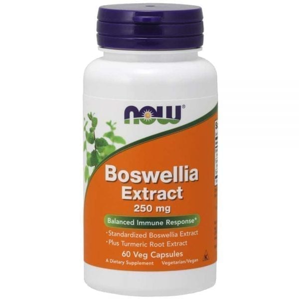 NOW Boswellia Extract 250 мг 60 капсули