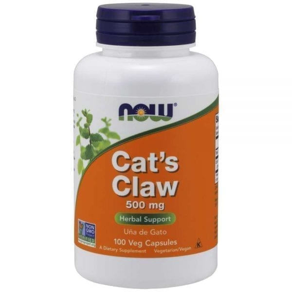 NOW Cats Claw 500 мг 100 капсули