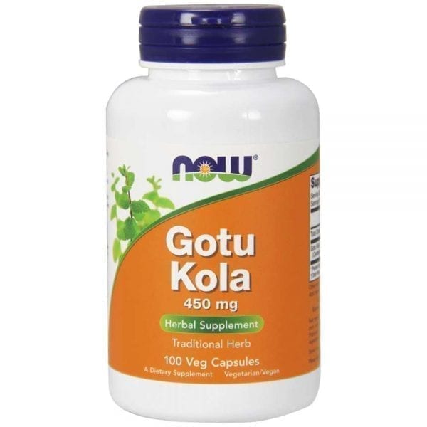 NOW Gotu Kola 450 мг 100 капсули
