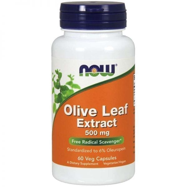 NOW Olive Leaf Extract 500 мг 60 капсули