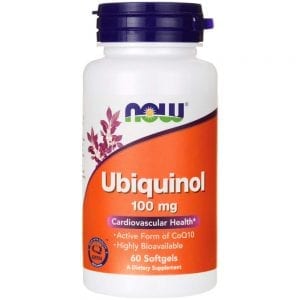 NOW Ubiquinol 100 мг 60 дражета