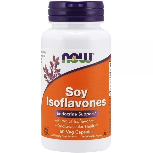 NOW Soy Isoflavones 150 мг 60 капсули
