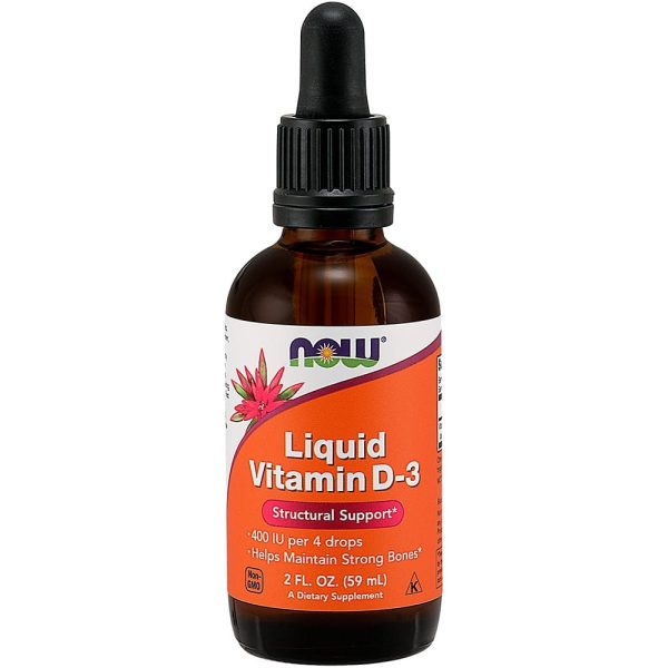 NOW Vitamin D-3 Liquid 59 мл