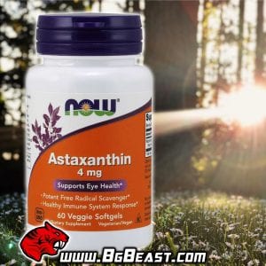 NOW Astaxanthin 60 дражета | BgBeast.com