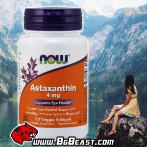 NOW Astaxanthin 60 дражета | BgBeast.com