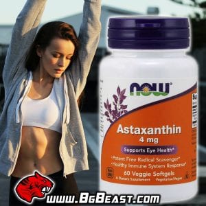 NOW Astaxanthin 60 дражета | BgBeast.com