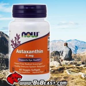 NOW Astaxanthin 60 дражета | BgBeast.com