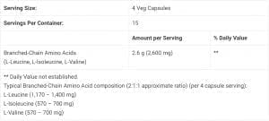 NOW BCAA 240 капсули | BgBeast.com