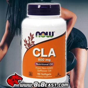 NOW CLA 800 мг 90 дражета | BgBeast.com