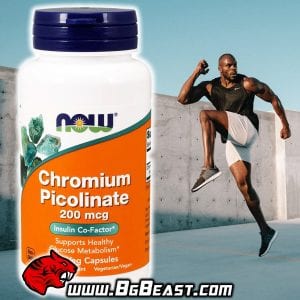 NOW Chromium Picolinate 250 капсули | BgBeast.com