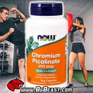 NOW Chromium Picolinate 250 капсули | BgBeast.com
