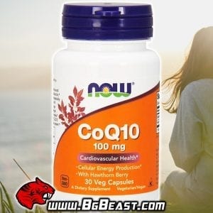 NOW CoQ10 100 мг 30 капсули | BgBeast.com