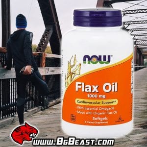 NOW Flax Oil 250 дражета | BgBeast.com