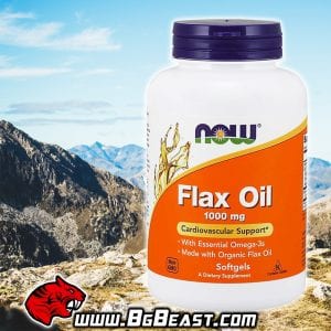 NOW Flax Oil 250 дражета | BgBeast.com