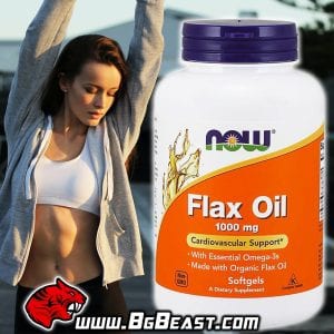 NOW Flax Oil 250 дражета | BgBeast.com