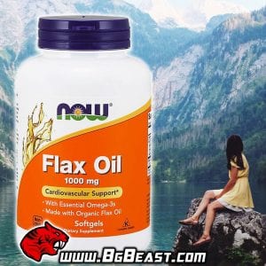 NOW Flax Oil 250 дражета | BgBeast.com