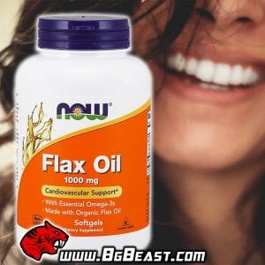 NOW Flax Oil 250 дражета | BgBeast.com