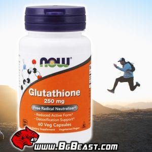 NOW Glutathione 250 мг 60 капсули | BgBeast.com