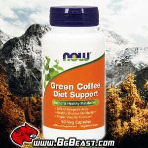 NOW Green Coffee Diet Support 90 капсули | BgBeast.com