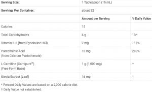 NOW L-Carnitine Liquid 1000 мг 473 мл | BgBeast.com