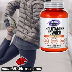 NOW L-Glutamine Powder 170 гр | BgBeast.com