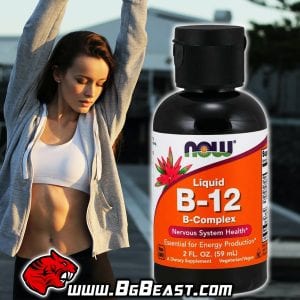 NOW Liquid Vitamin B-12 Complex 59 мл | BgBeast.com